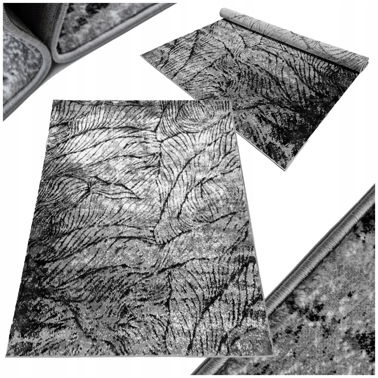 Dywan Pokojowy 80x150 Plusz Nowoczesny Unikatowy Gęsty Pluszowy MIX Wzorów