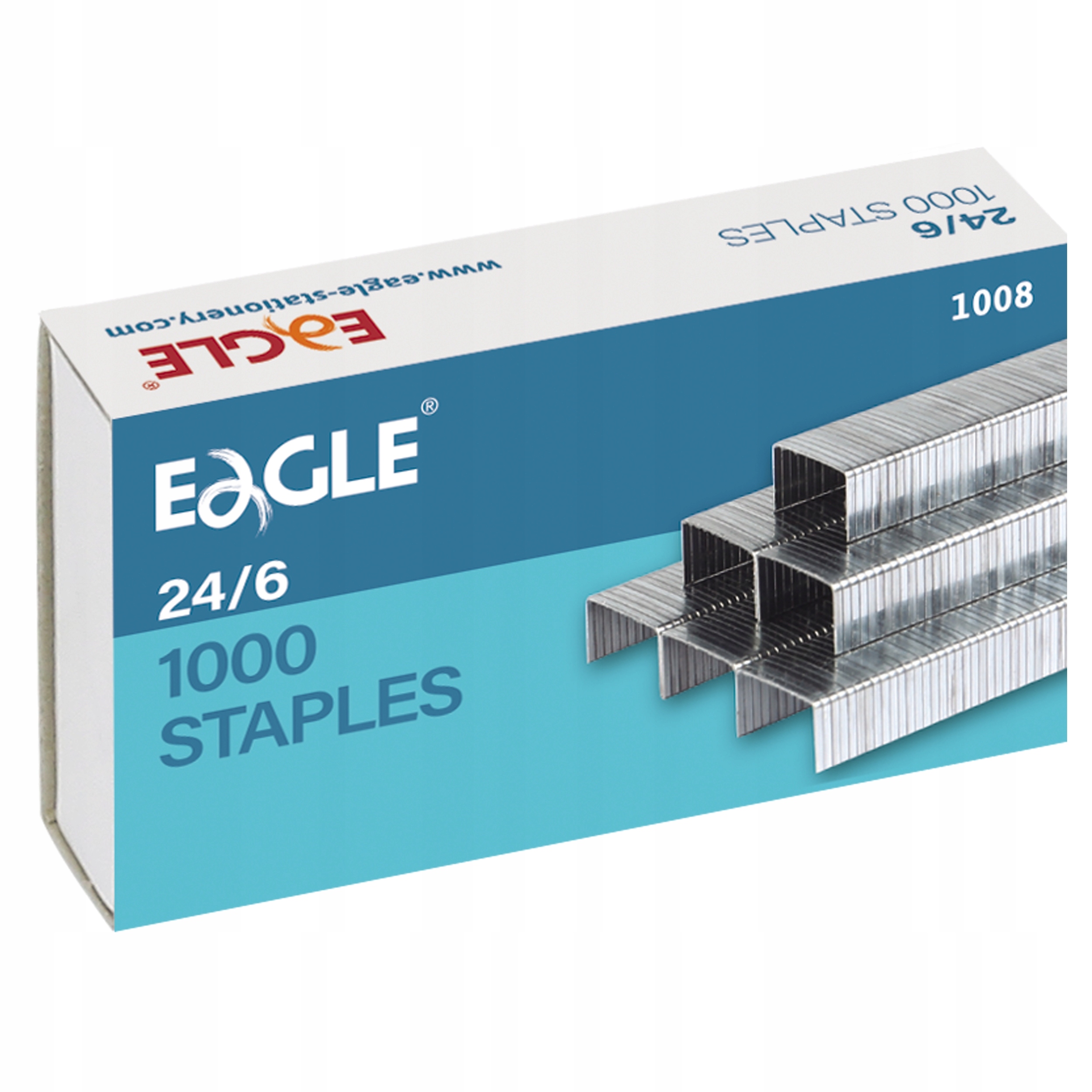 

Zszywki Biurowe 24/6 NR1008 Eagle 1000 Sztuk