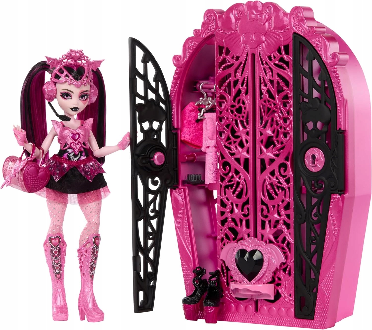 LALKA MONSTER HIGH STRASZYSEKRETY SERIA 4 POTWORNE ZAGADKI Draculaura