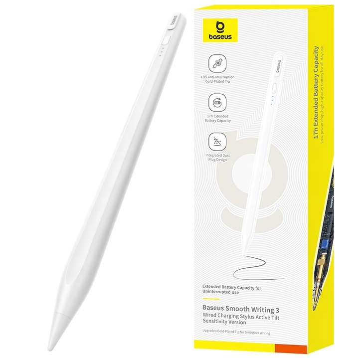 Baseus Aktivní Stylus Přesný Magnetický Stylus Pro Tablet Bluetooth