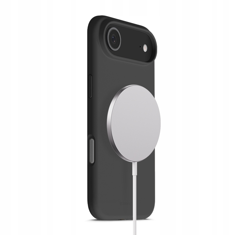 Crong Color Cover Magnetic – Pouzdro MagSafe pro iPhone Air (černé)