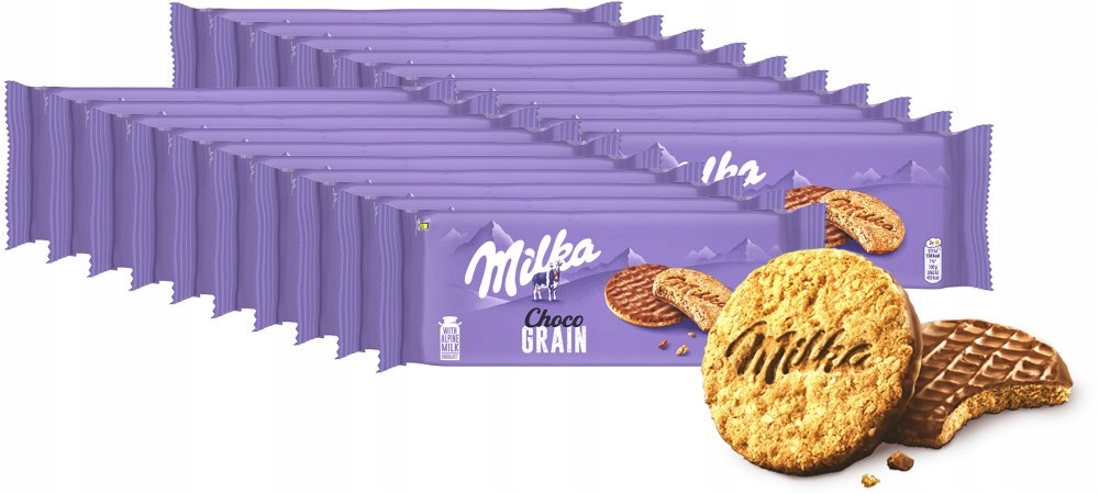 Milka Choco Grain Ciastka z Płatkami Owsianymi x20