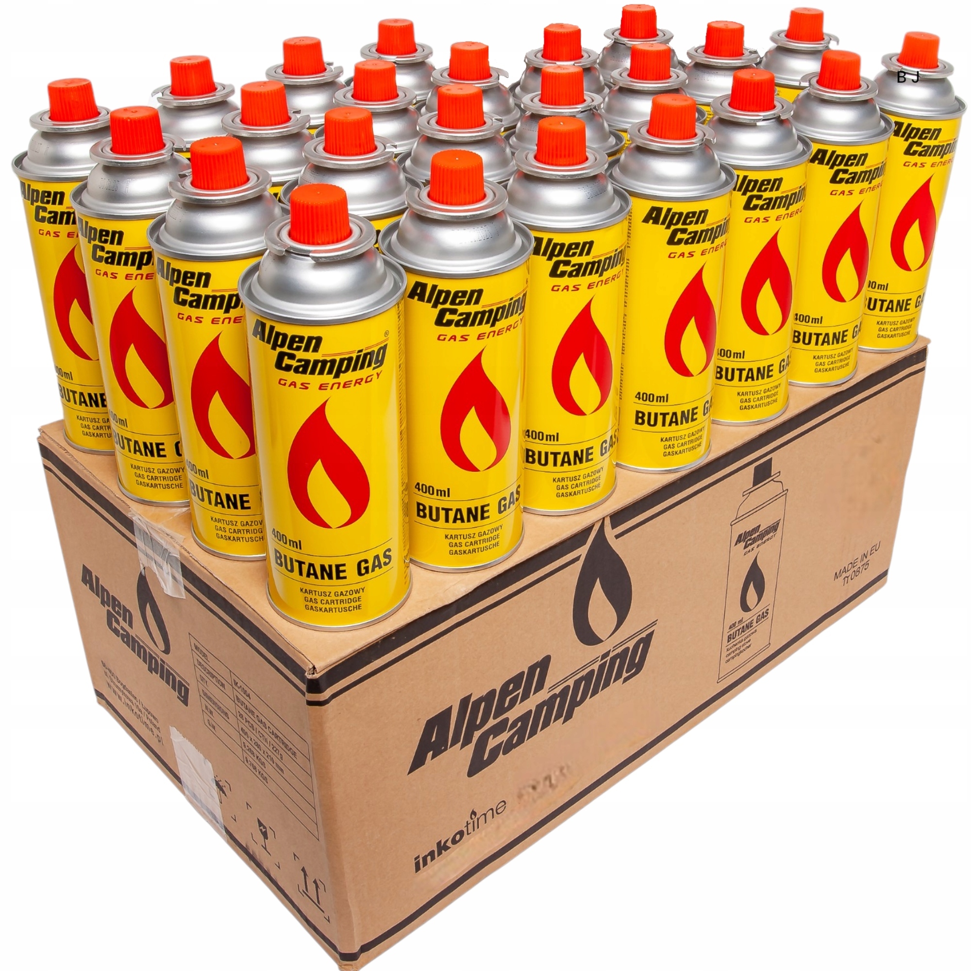 Sada Plynová Kartuše Alpen Camping 400 ml 227 g 28 ks sběrný karton