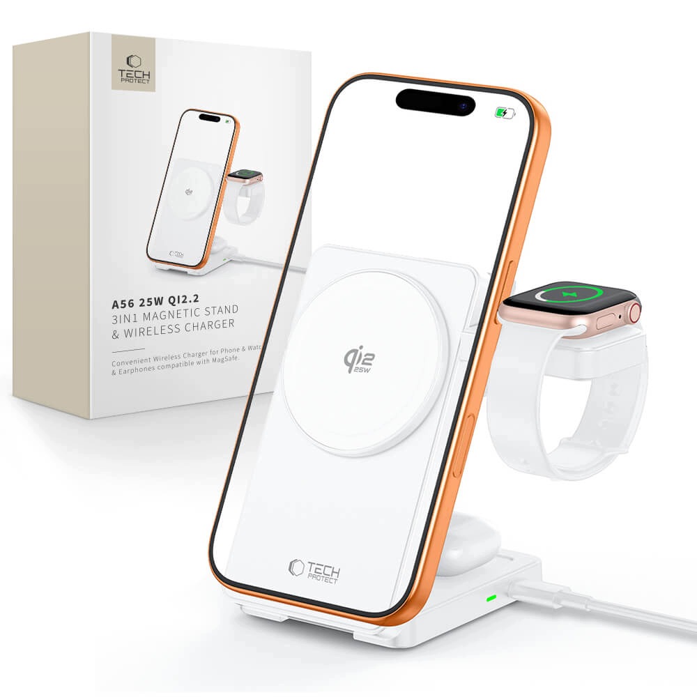 Ładowarka Indukcyjna Magsafe Do Iphone 13 14 15 16 17 18 Airpods Watch