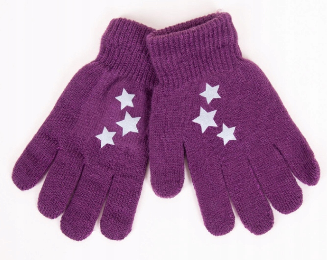 

Yo! Rękawiczki akrylowe z odblaskiem 122 128 134