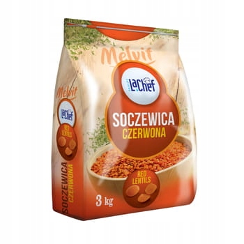 Levně Červená čočka La Chef 3 kg