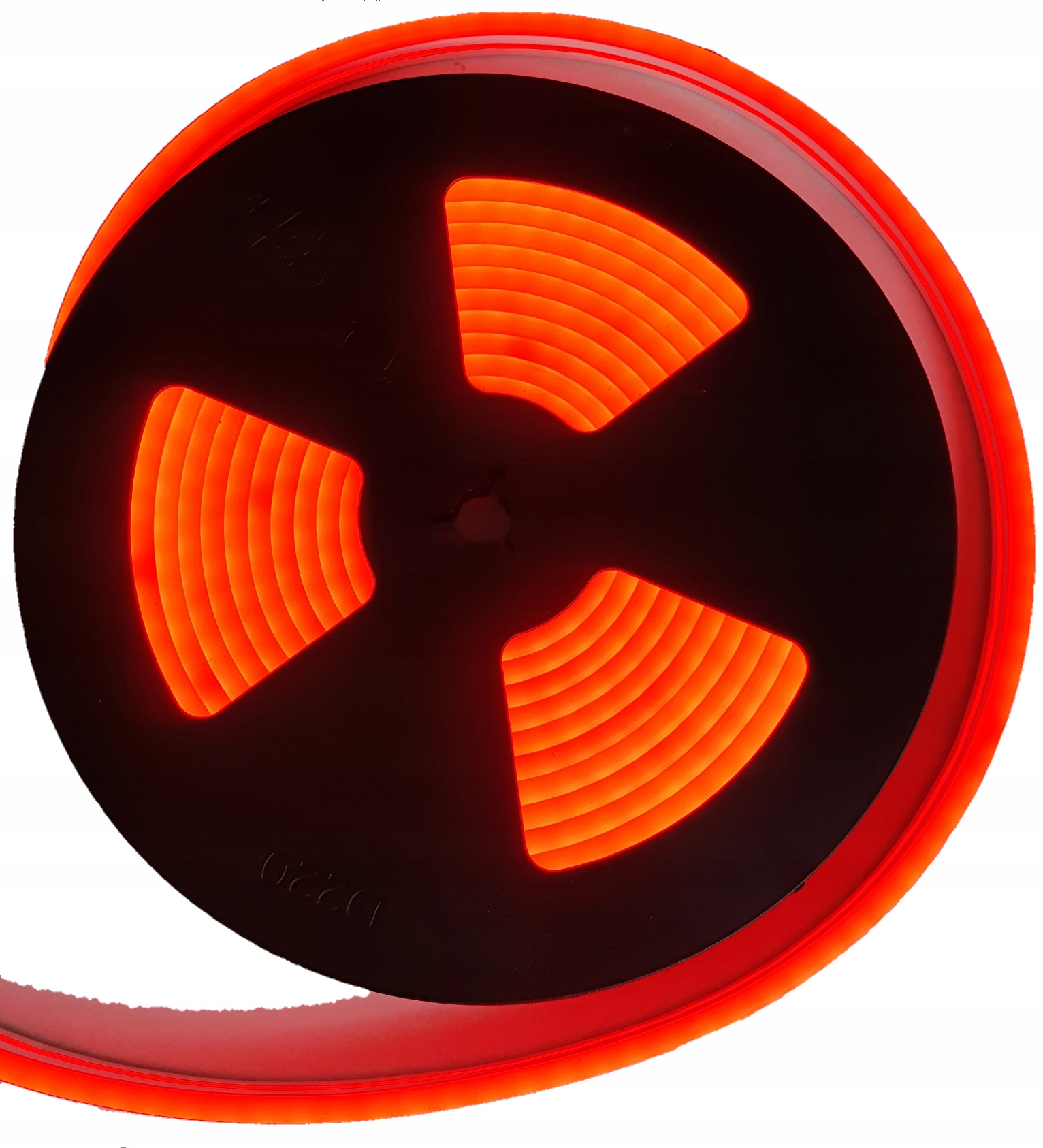 Neon Led Czerwony jednostronny 6x12 Flex 12V 5m