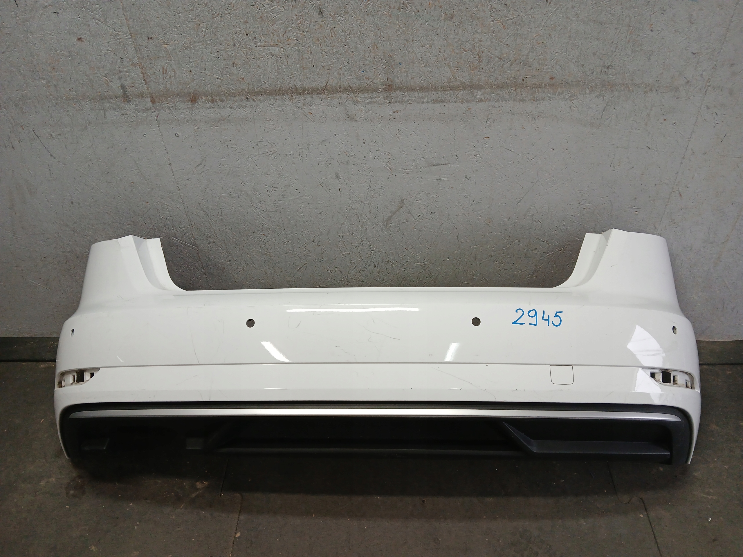bumper rear part AUDI A3 8V4 LIFT 16