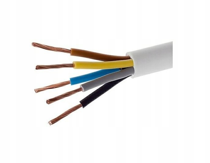 

Przewód elektryczny typu Owy 5 x 1,5 mm2 1m