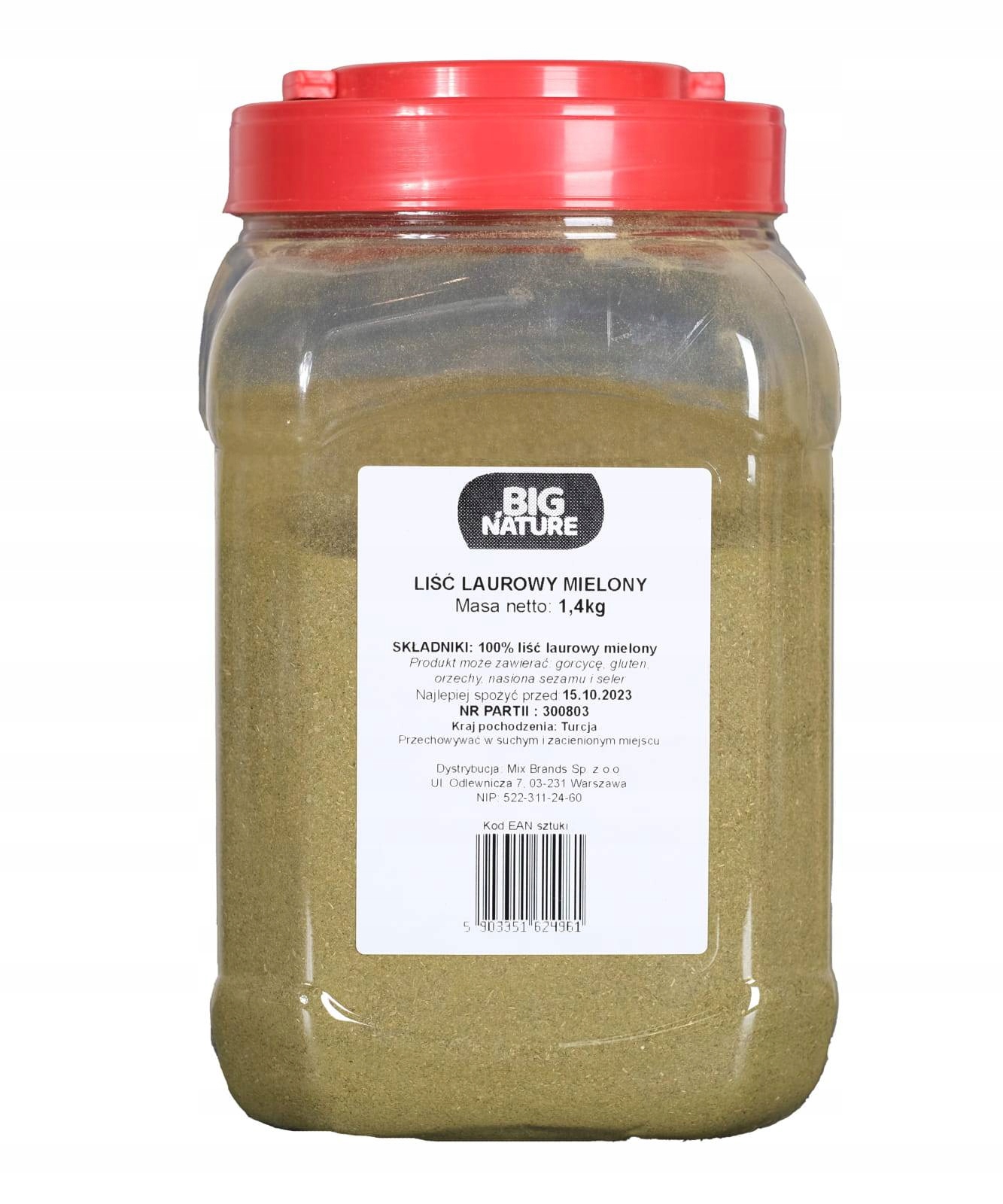 Bobkový List Mletý 1,4 Kg