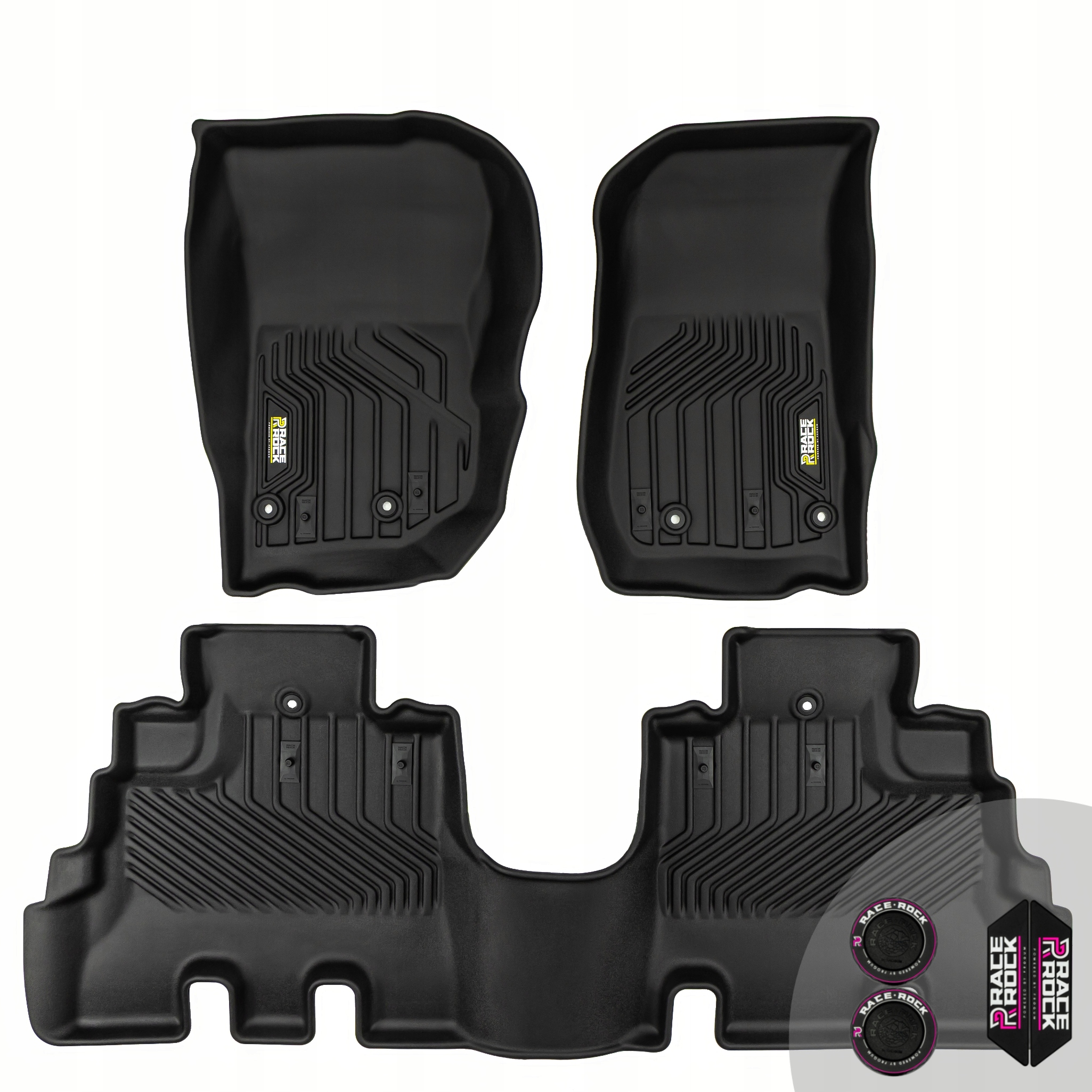 Frogum Race Rock Koberce do auta pro Jeep Wrangler III Rubicon 06-2018