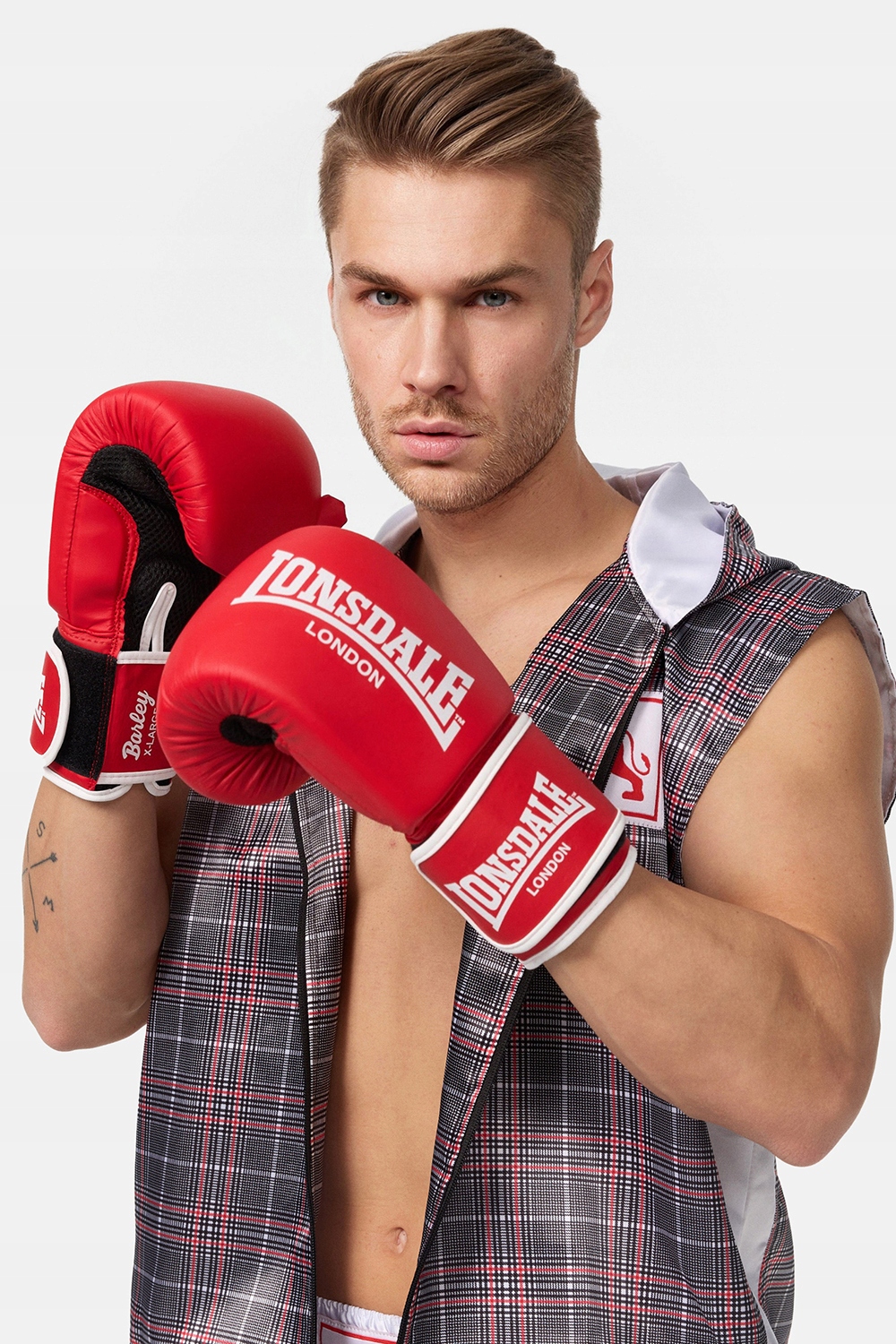 Rękawice Przyrządowe Skóra Syntetyczna Lonsdale BARLEY L Model BARLEY