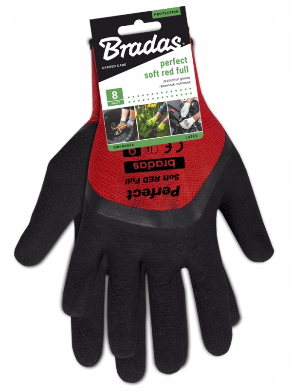 

Rękawice ochronne Perfect Soft Red Full lateks 10