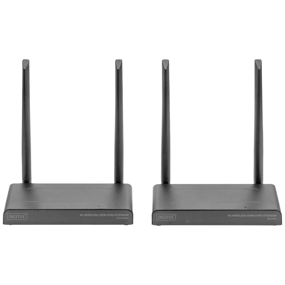 Przedłużacz/Extender DIGITUS KVM HDMI+USB bezprzewodowy 150m UHD 4K60Hz (ze