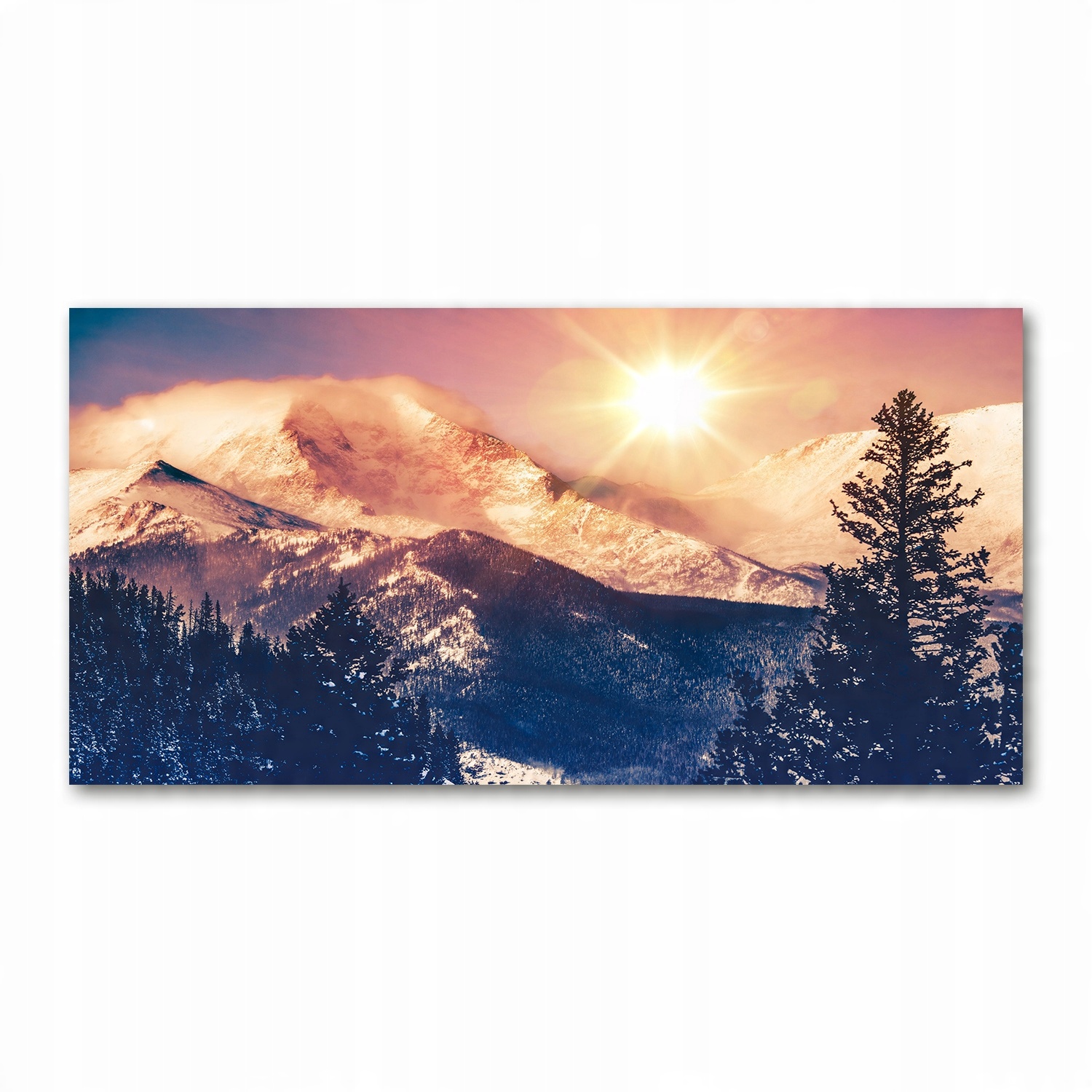 

Foto obraz akryl zdjęcie Góry Kolorado 120X60 cm
