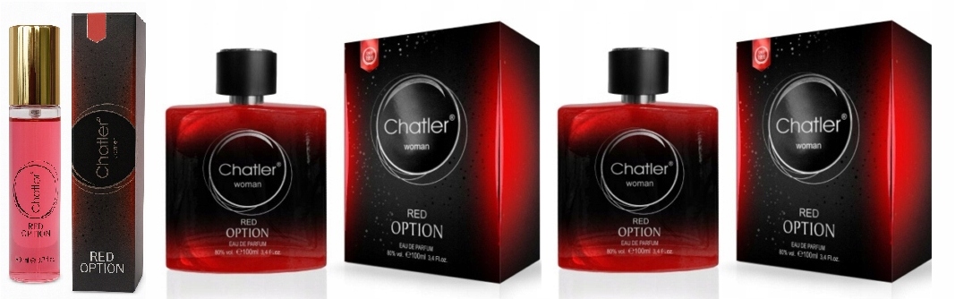 Chatler Red Option 2x100 ml 30 ml parfémovaná voda pro ženy