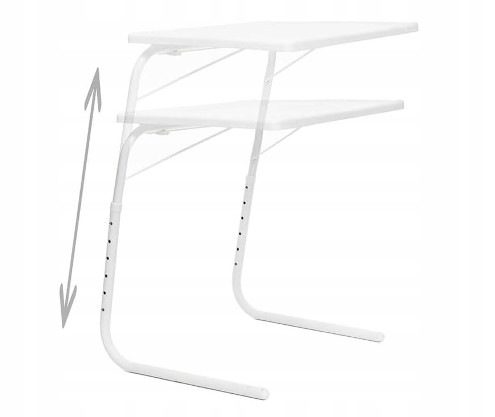 SKŁADANY STOLIK POMOCNICZY NA LAPTOPA, REGULACJA WYSOKOŚCI I NACHYLENIA