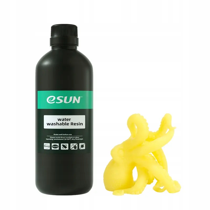 eSun pryskyřice Water Washable Resin žlutá 500 g
