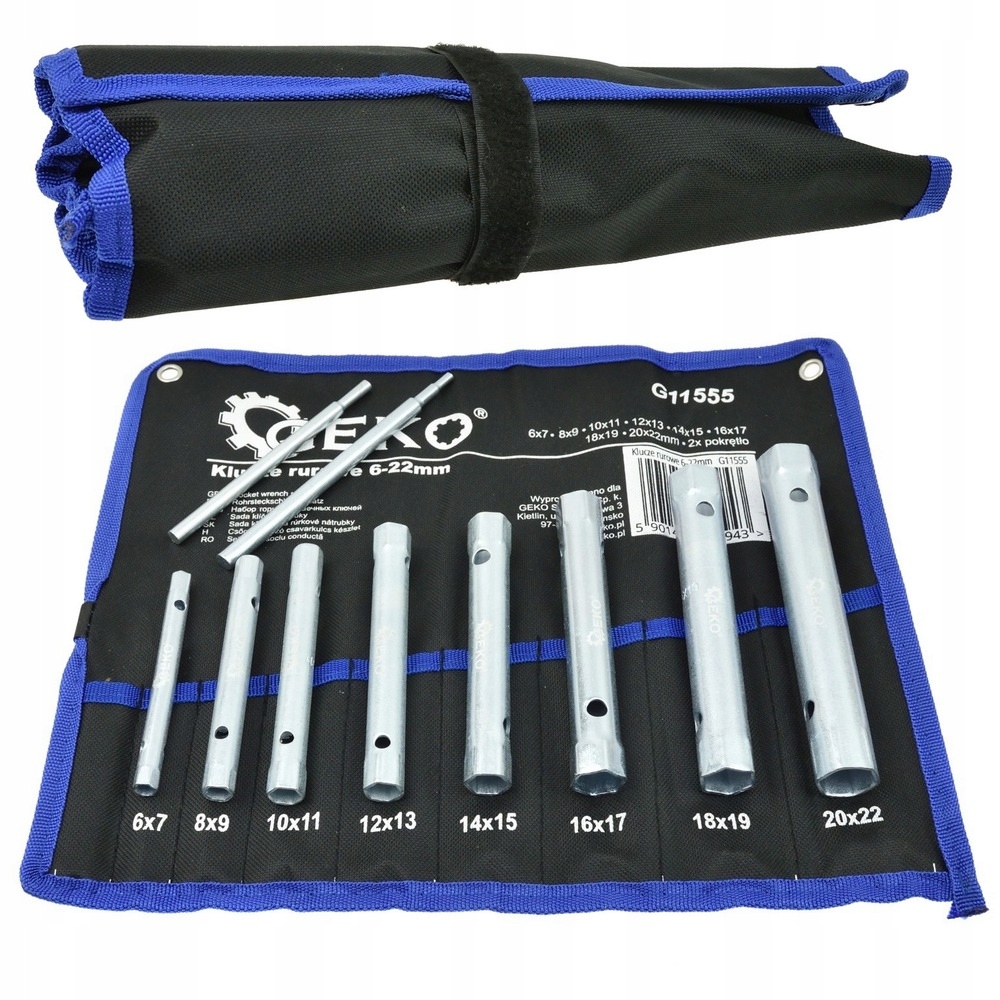 Klucze Rurowe Zestaw Kluczy Rurowych Klucz 6-22mm