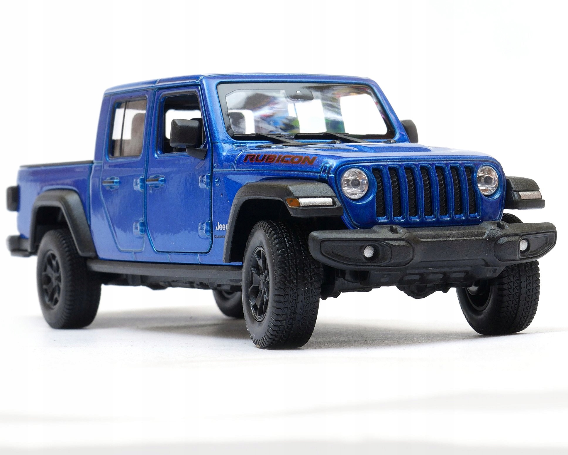 Jeep Gladiator Rubicon model 1:24 Welly modrý