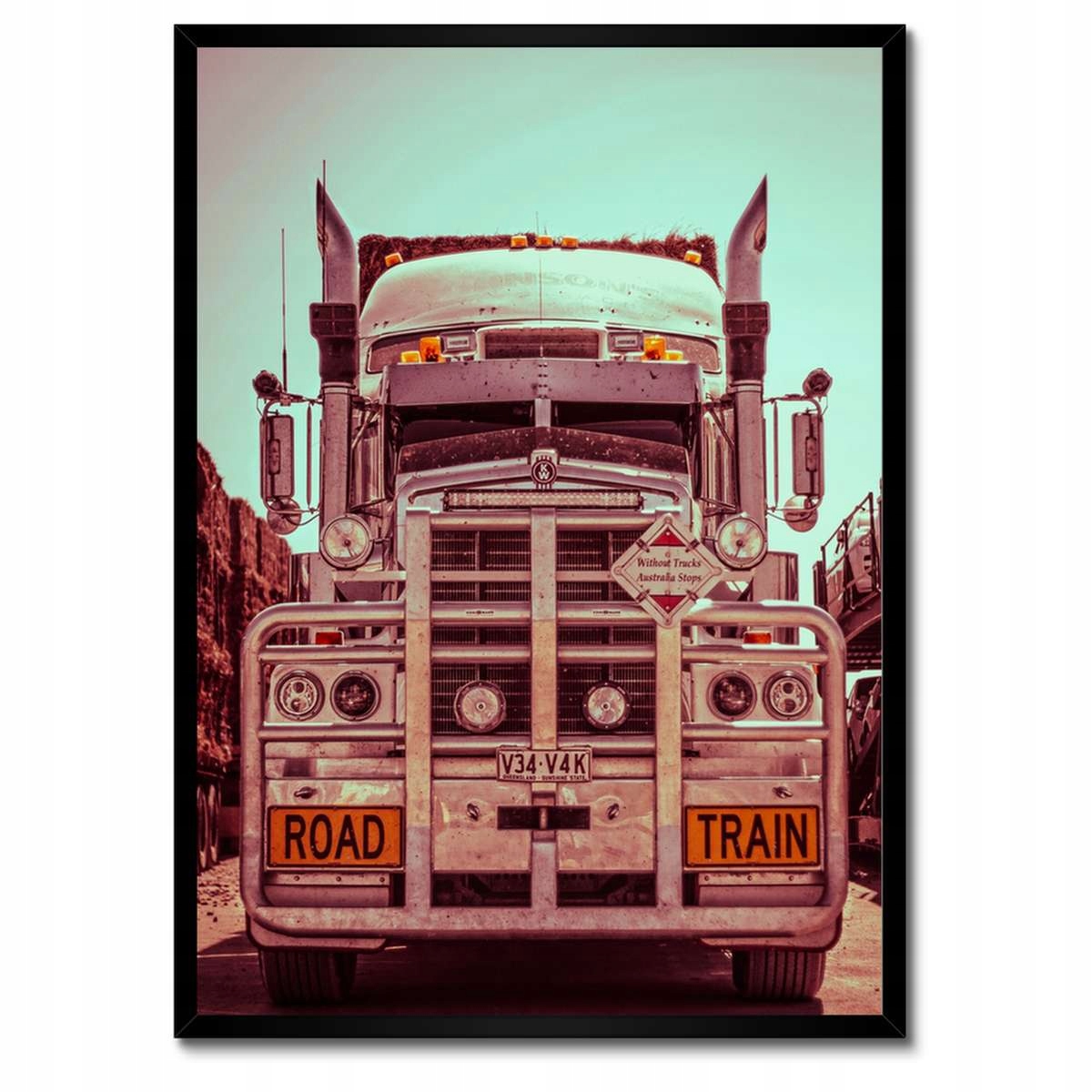 Plakáty v rámu 50x70 Truck Tir