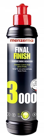 

Menzerna 3000 Final Finish Mleczko Polerskie 250ML