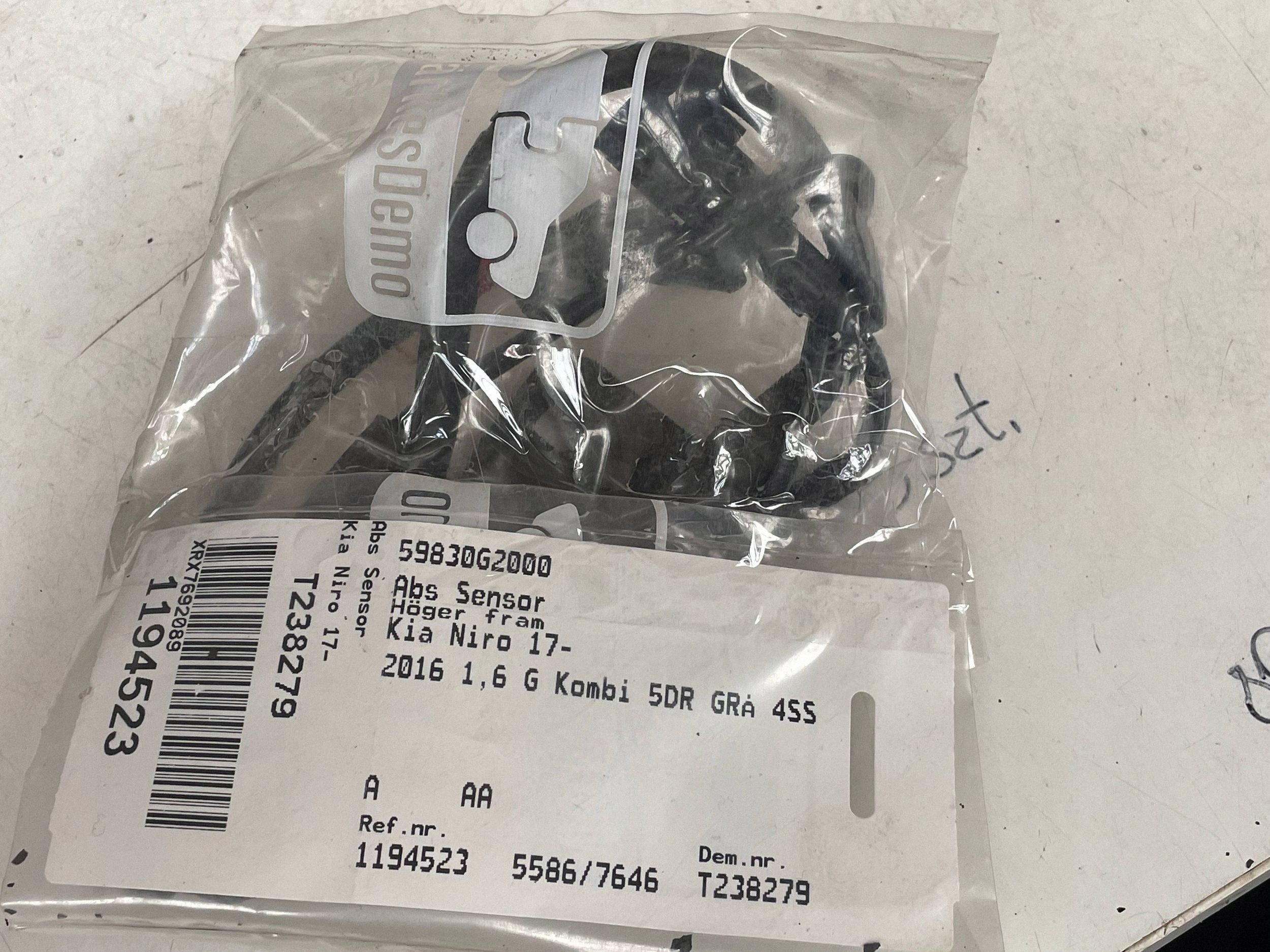 sensor PREDKOSCI wheels ABS KIA NIRO 59830-G2000 @M