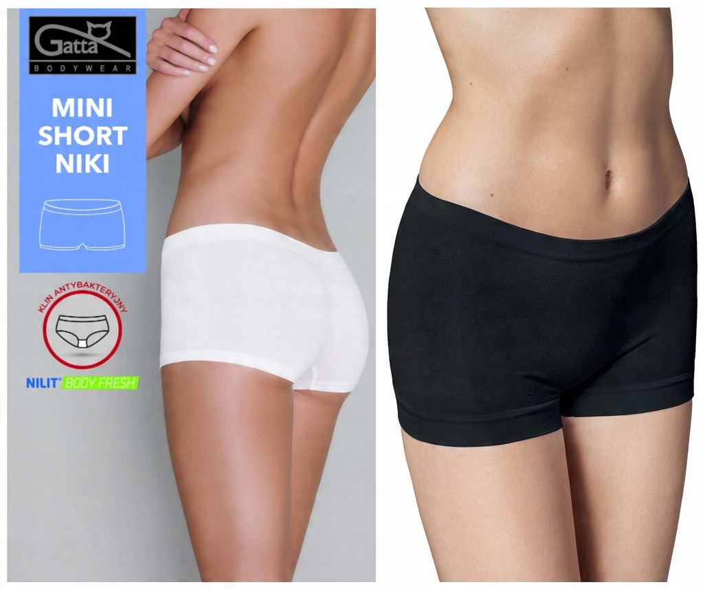 

Gatta Majtki Mini Short Niki Czarne L