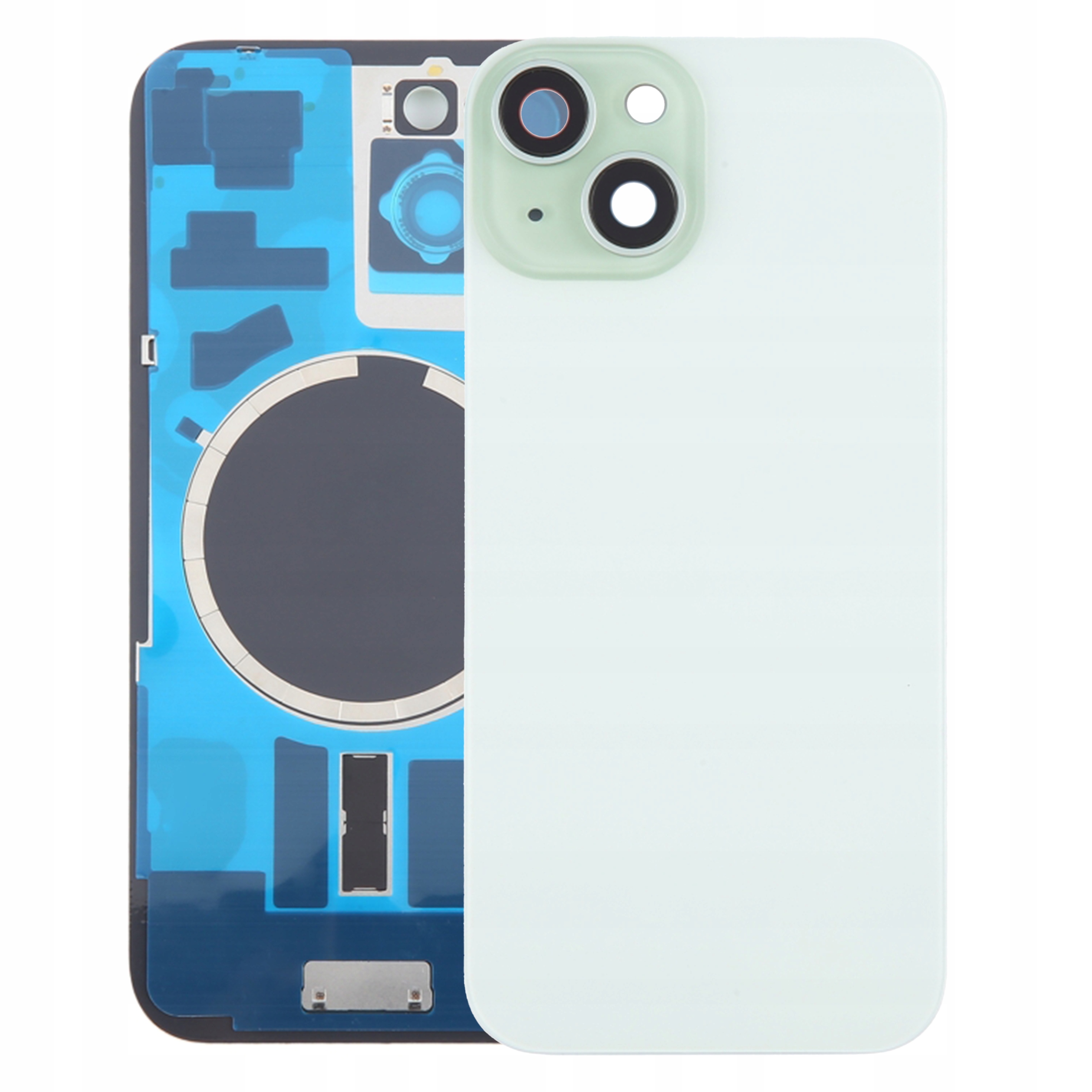 Klapka baterii do iPhone 15 zielona Plecki