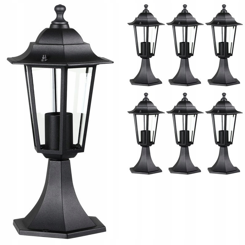 

6 x Lampa Stojąca Ogrodowa Stylowa Zewnętrzna