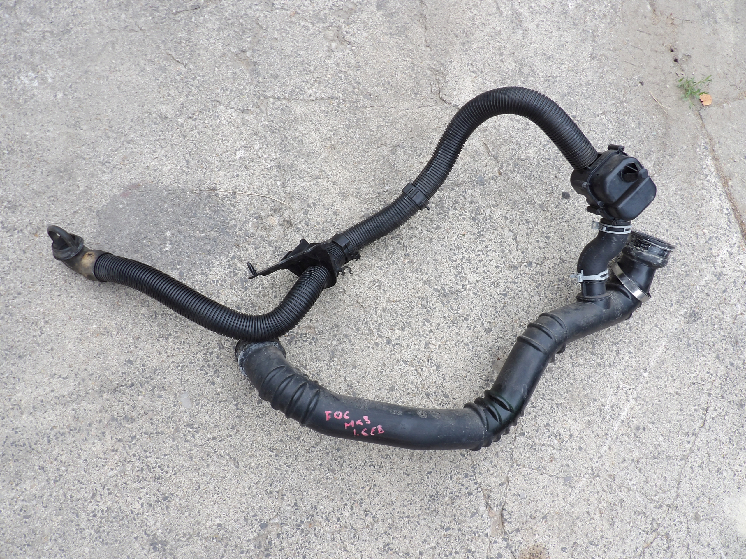 FORD FOCUS MK3 1.6 EB rohr intercooler Schlauch Rohr luft