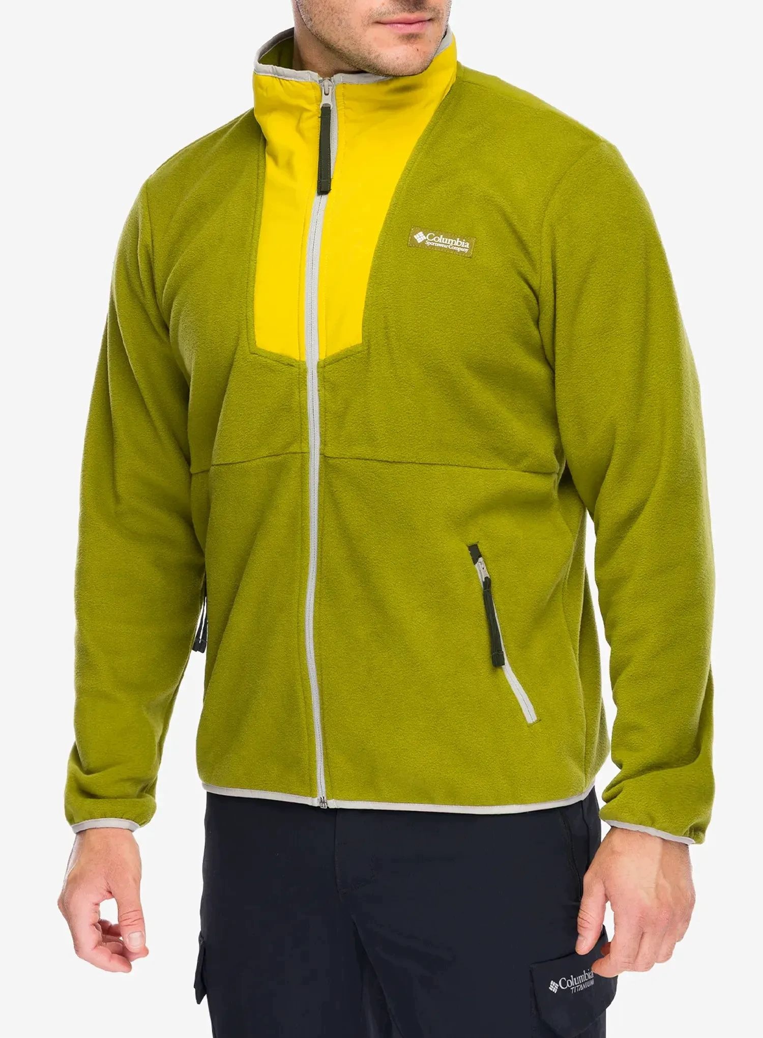 Fleecová bunda Columbia Sequoia Grove Full Zip Fleece mossy zelená S