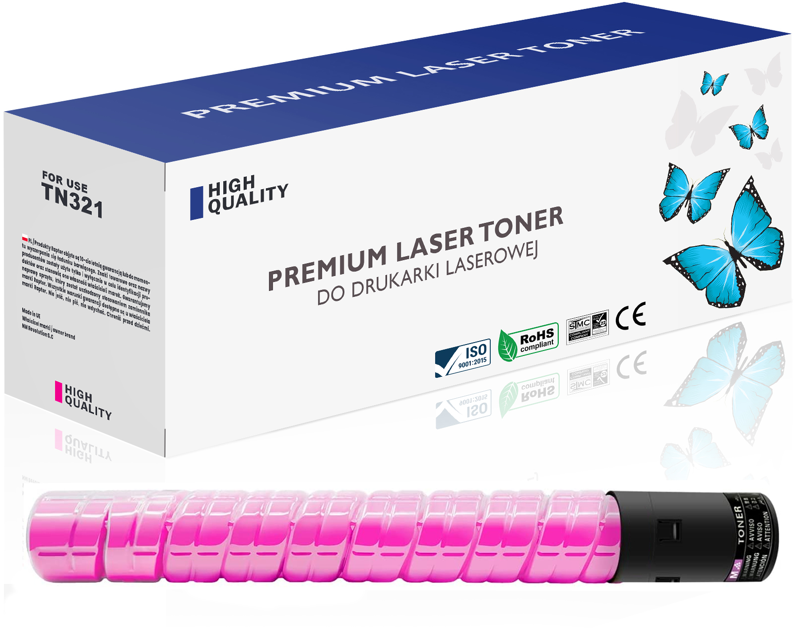 Toner pro Konica Minolta TN-321 BizHub C224 magenta