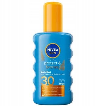 Nivea Intenzivní sprej na opalování Spf 30 (Protect & Bronze Sun Spray) 200 ml