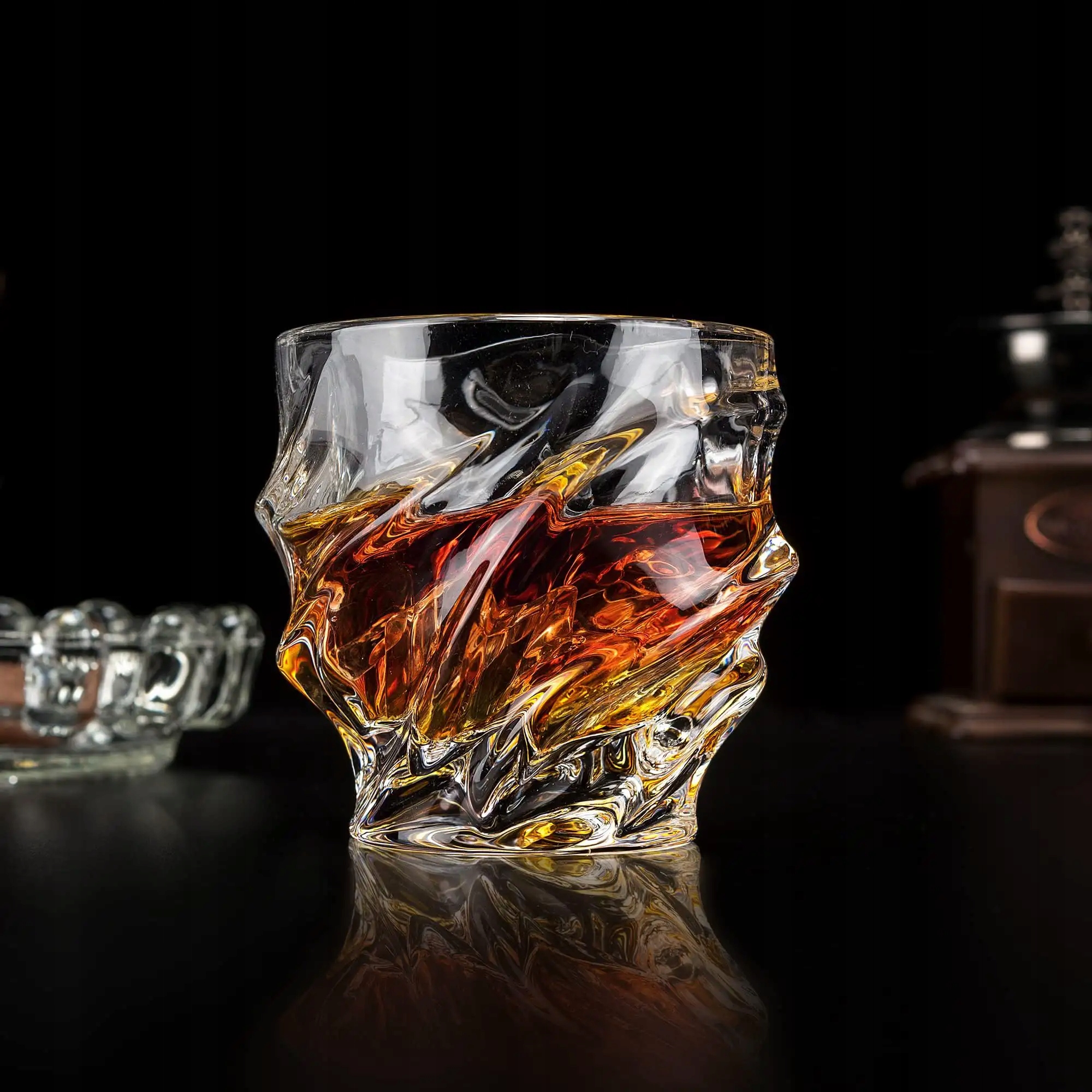 Szklanki do whisky 260ml 4 sztuki KANARS Seria WG53