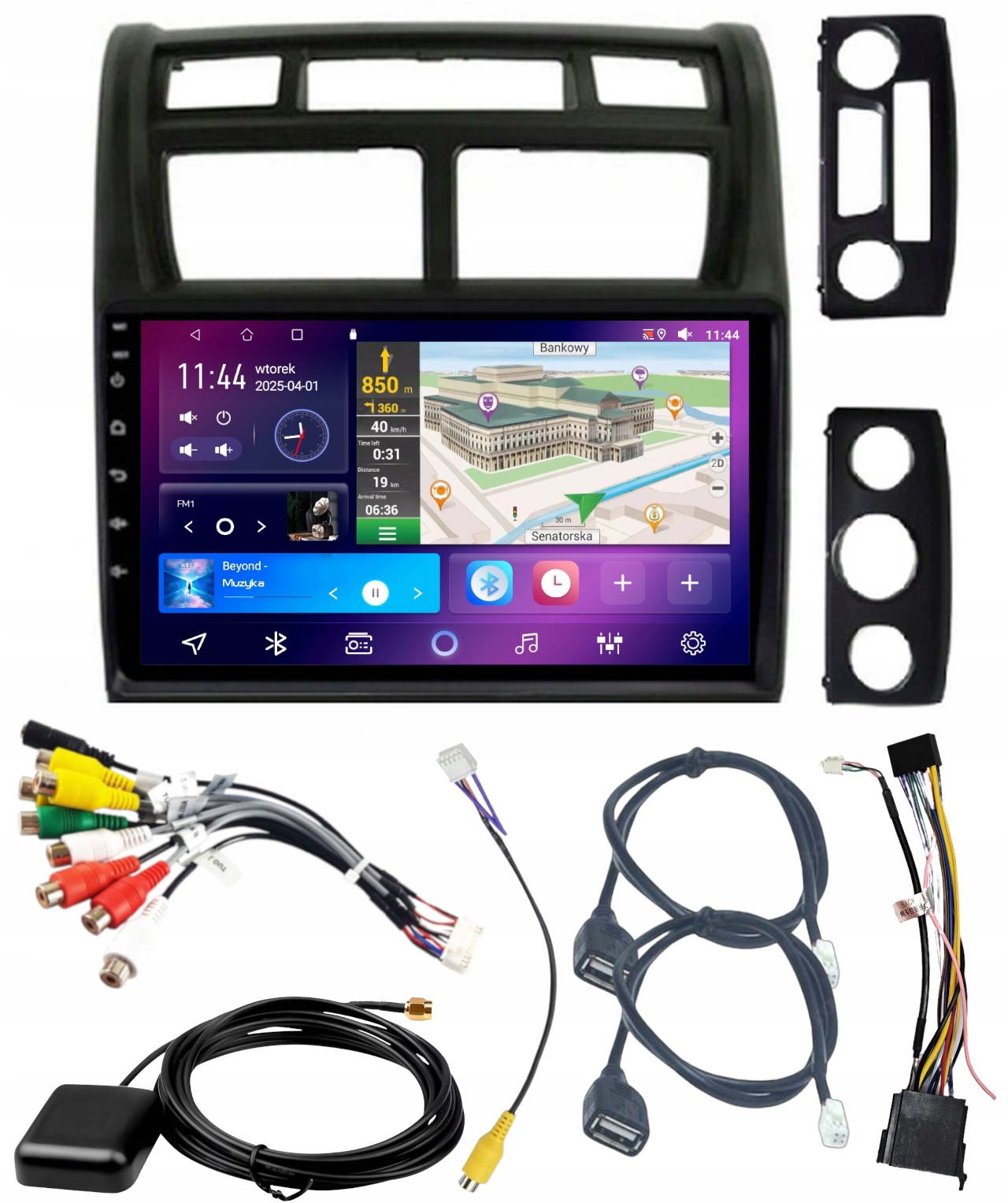 Autorádio S Carplay Pro Kia Sportage 2008-2010 Bt Wifi Android 4GB 64GB