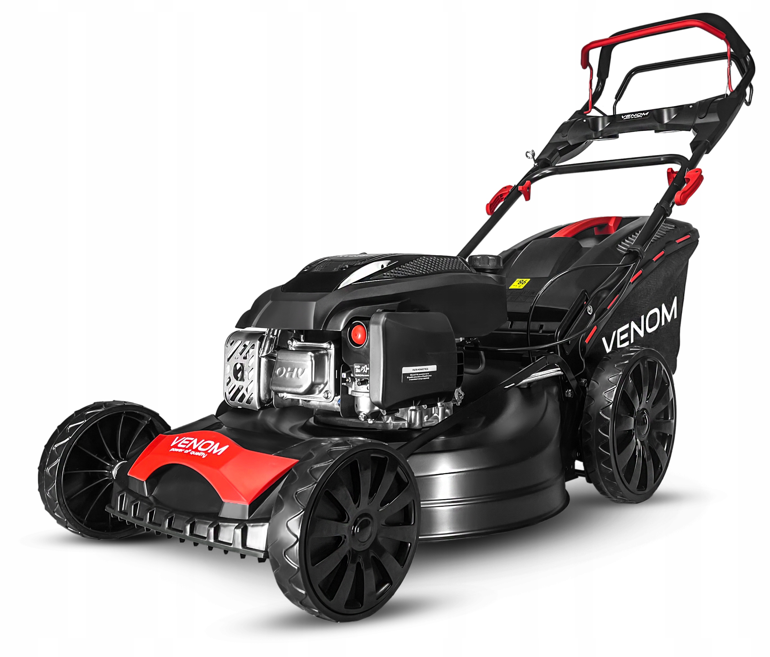 KOSIARKA SPALINOWA BESTIA Z NAPĘDEM 56 CM RATO 10 KM OLEJ GRATIS XXXXXXXXXL Pojemność kosza 62 l