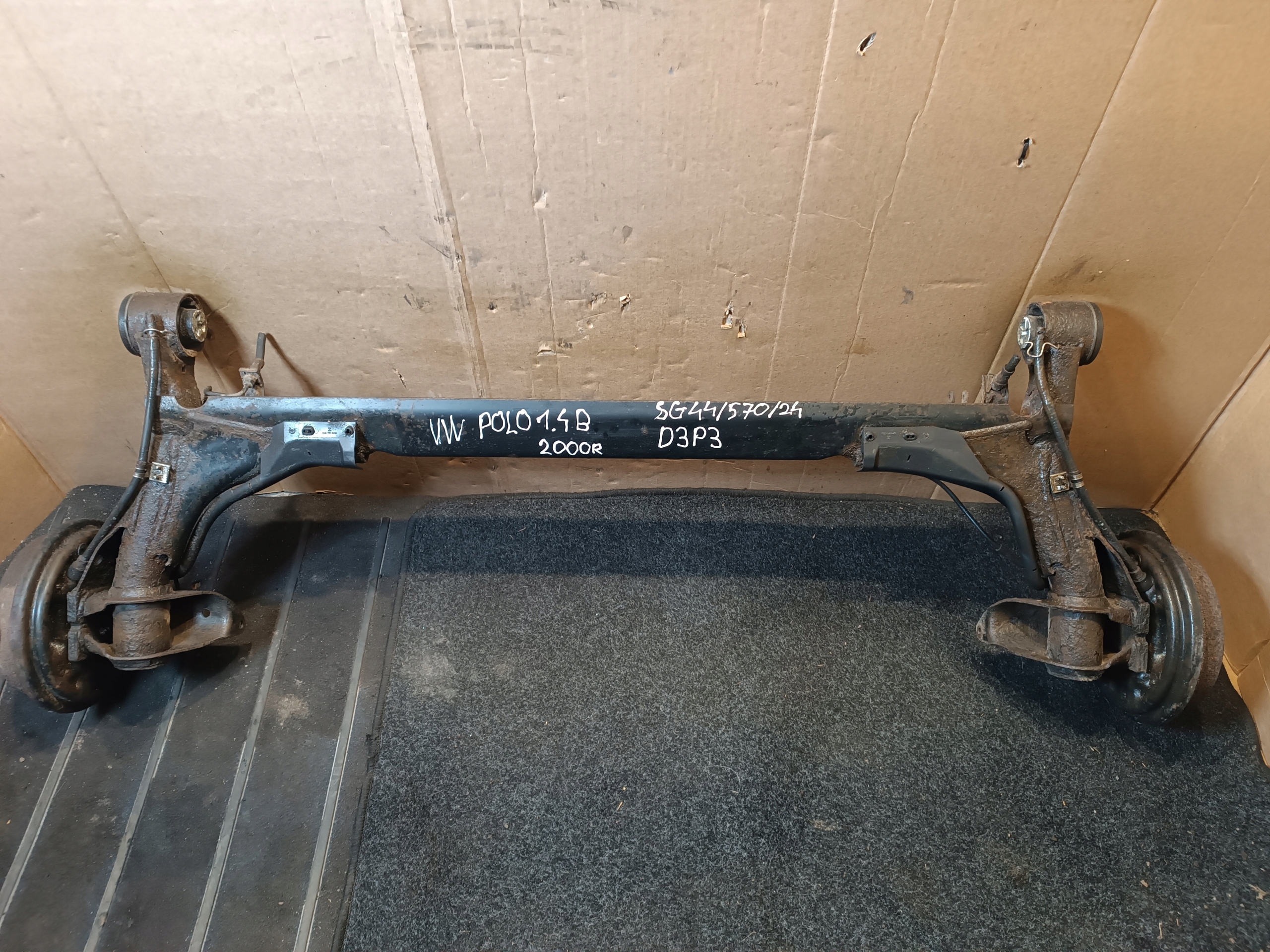 sider rear VW POLO 6N BEBNY ABS