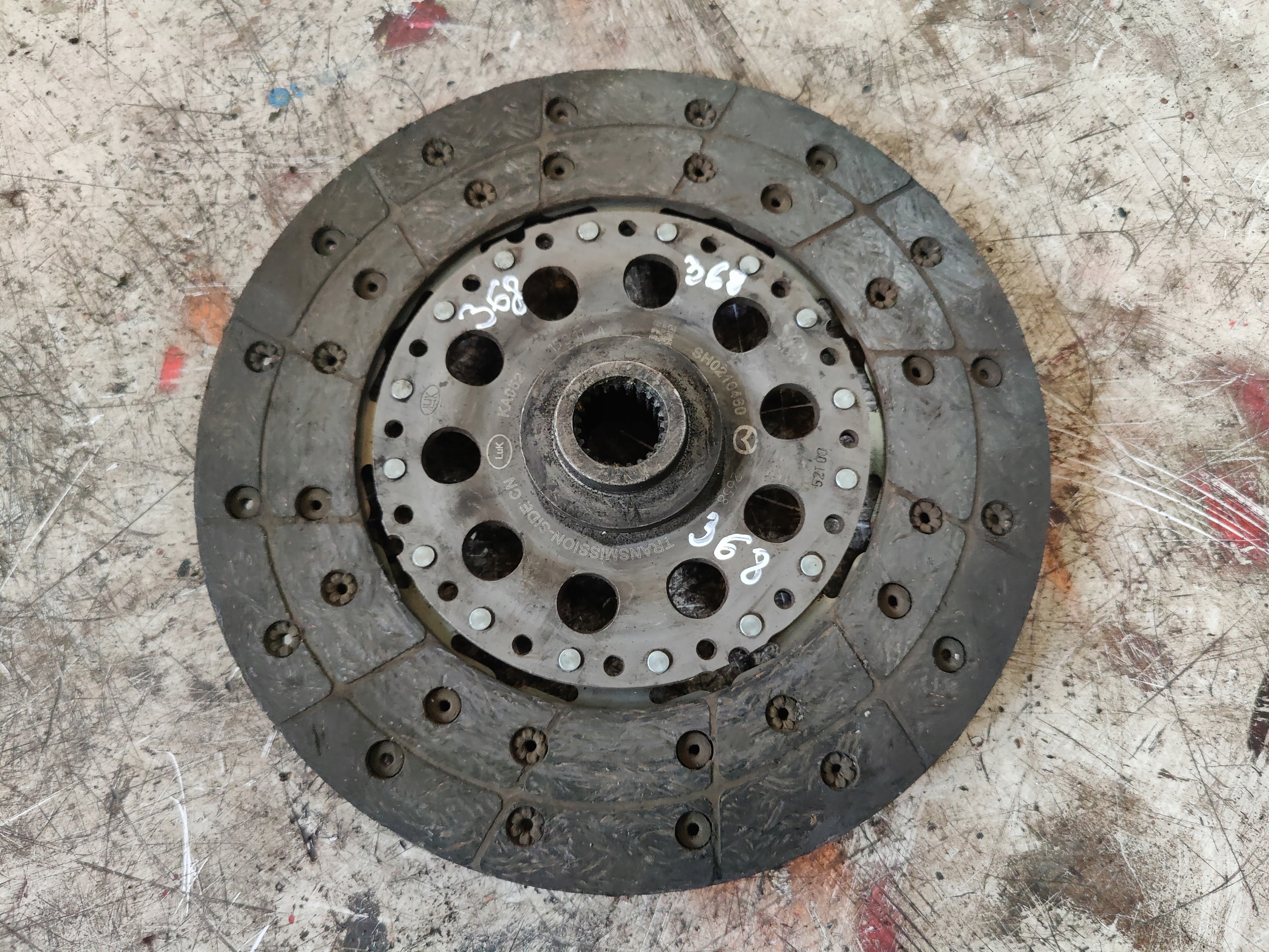 MAZDA 6 GJ 2.2 CX-5 Disque Embrayage SH0216460