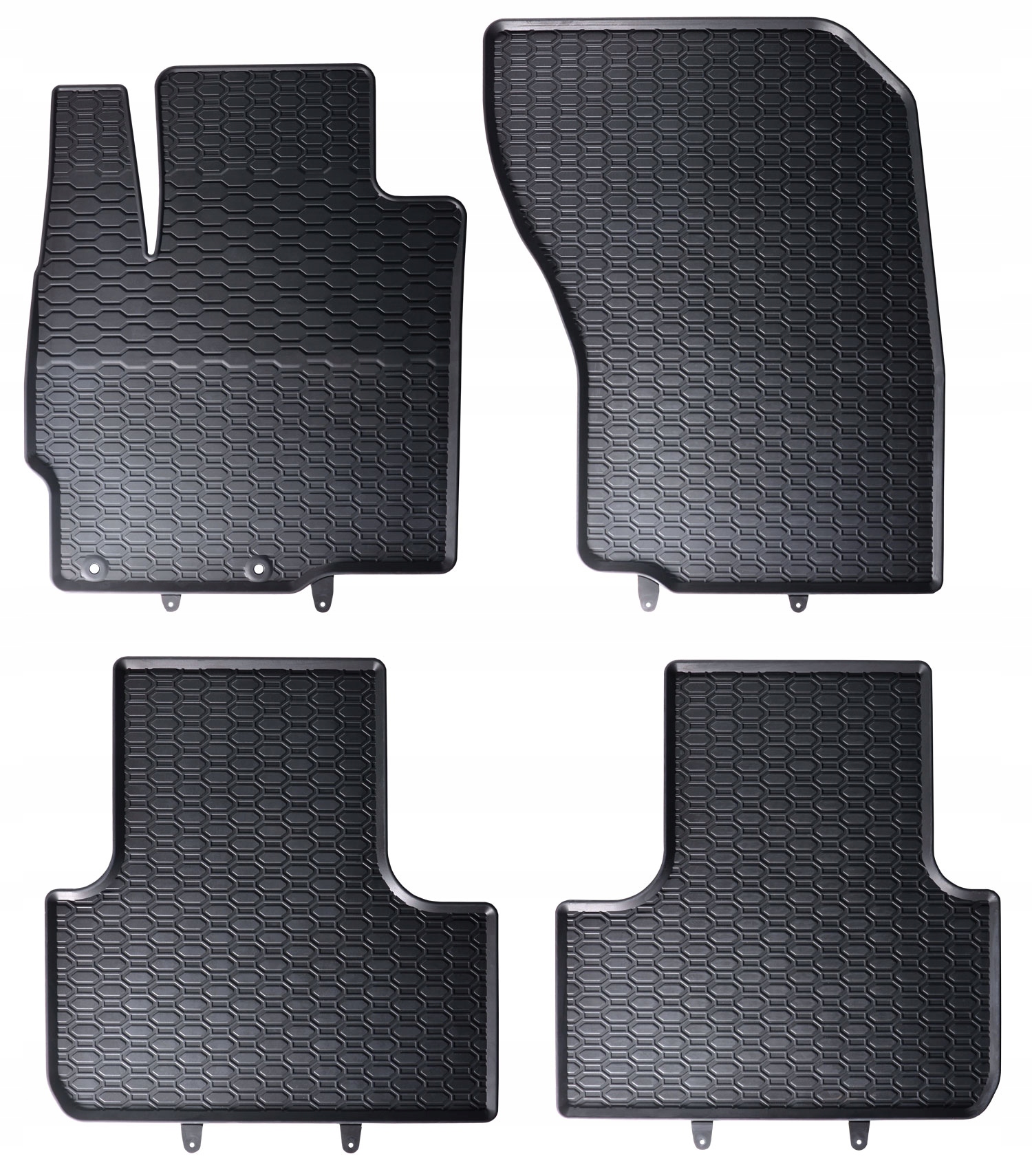 Peugeot 4007 2007-2012 Dywaniki Gumowe Korytka