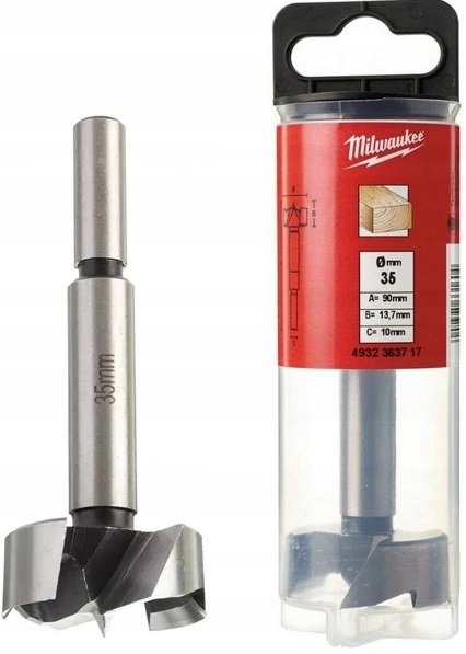 

Sednik Drewna Wiertło Puszkowe Frez 35mm Milwaukee