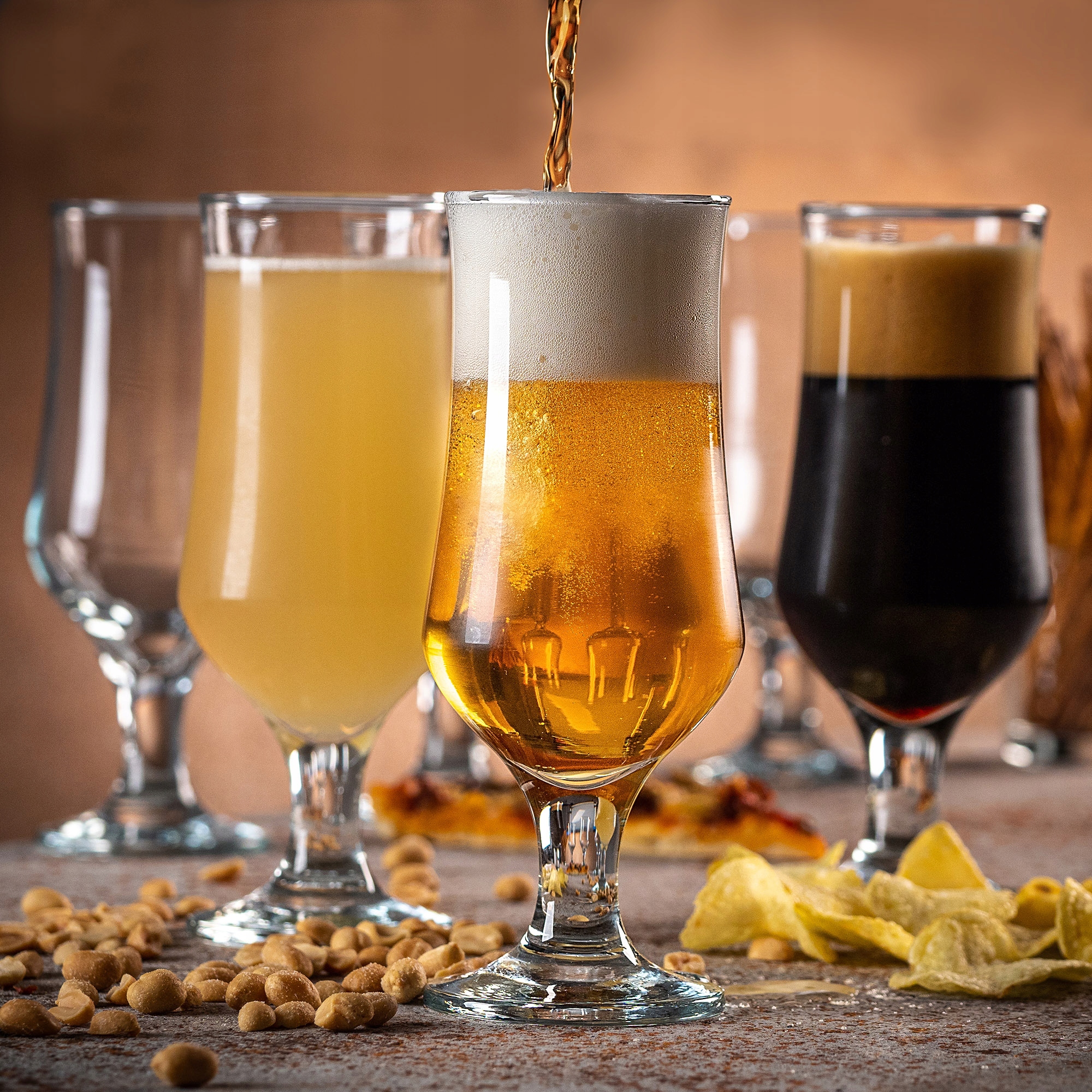 KUFEL SZKLANKA DO PIWA DRINKÓWKA 6SZT 360ML Marka Kadax