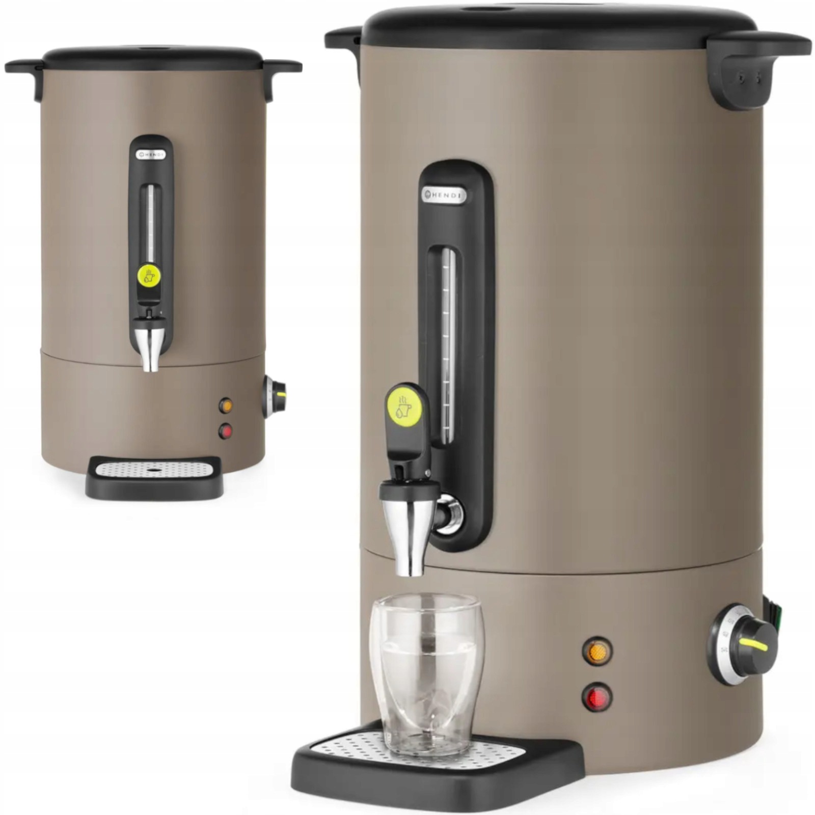 Varník Na Vodu A Svařené Víno Hendi 16L 1650W Nerezová Ocel Taupe