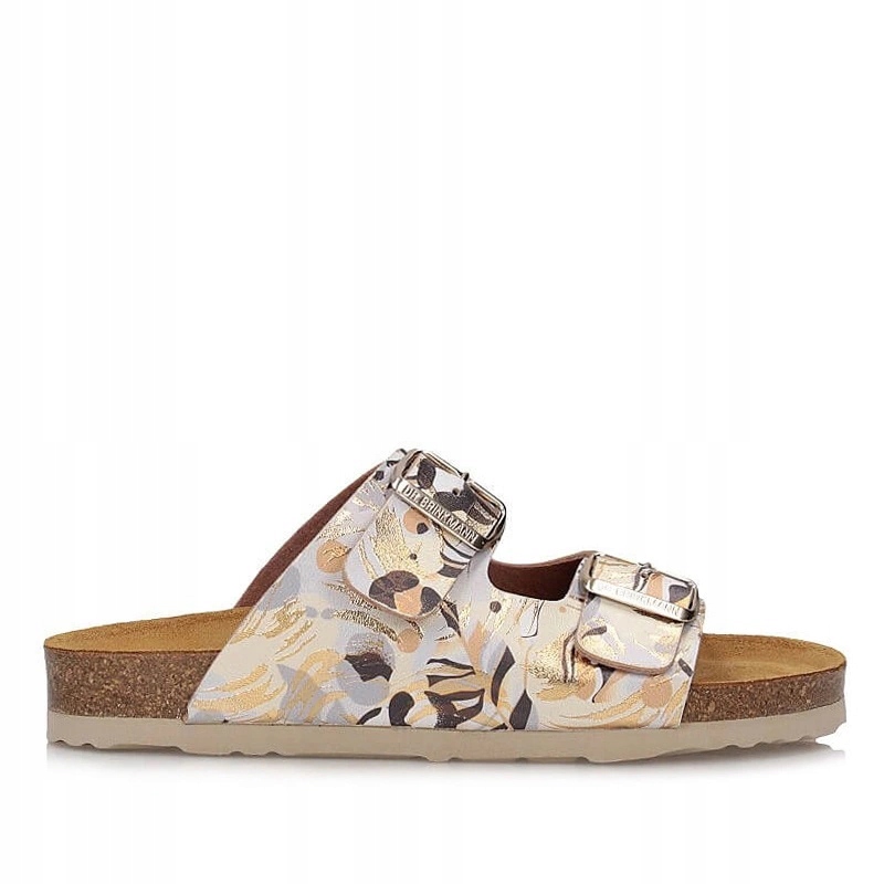 Pohodlné Nazouváky s vložkou z přírodní kůže Dr. Brinkmann 700716-00