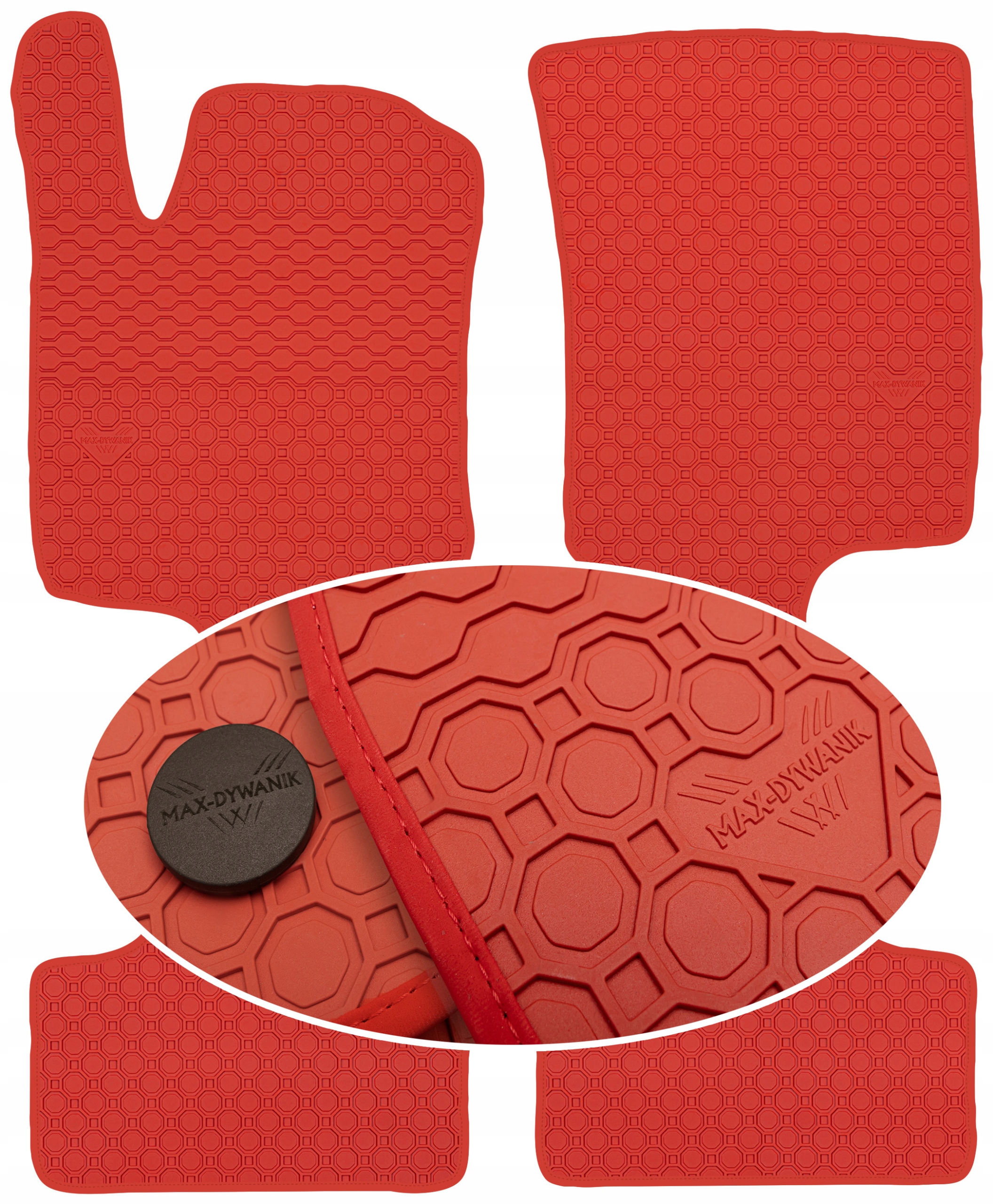 Opel Astra II G 1998-2009 Koberce Červené