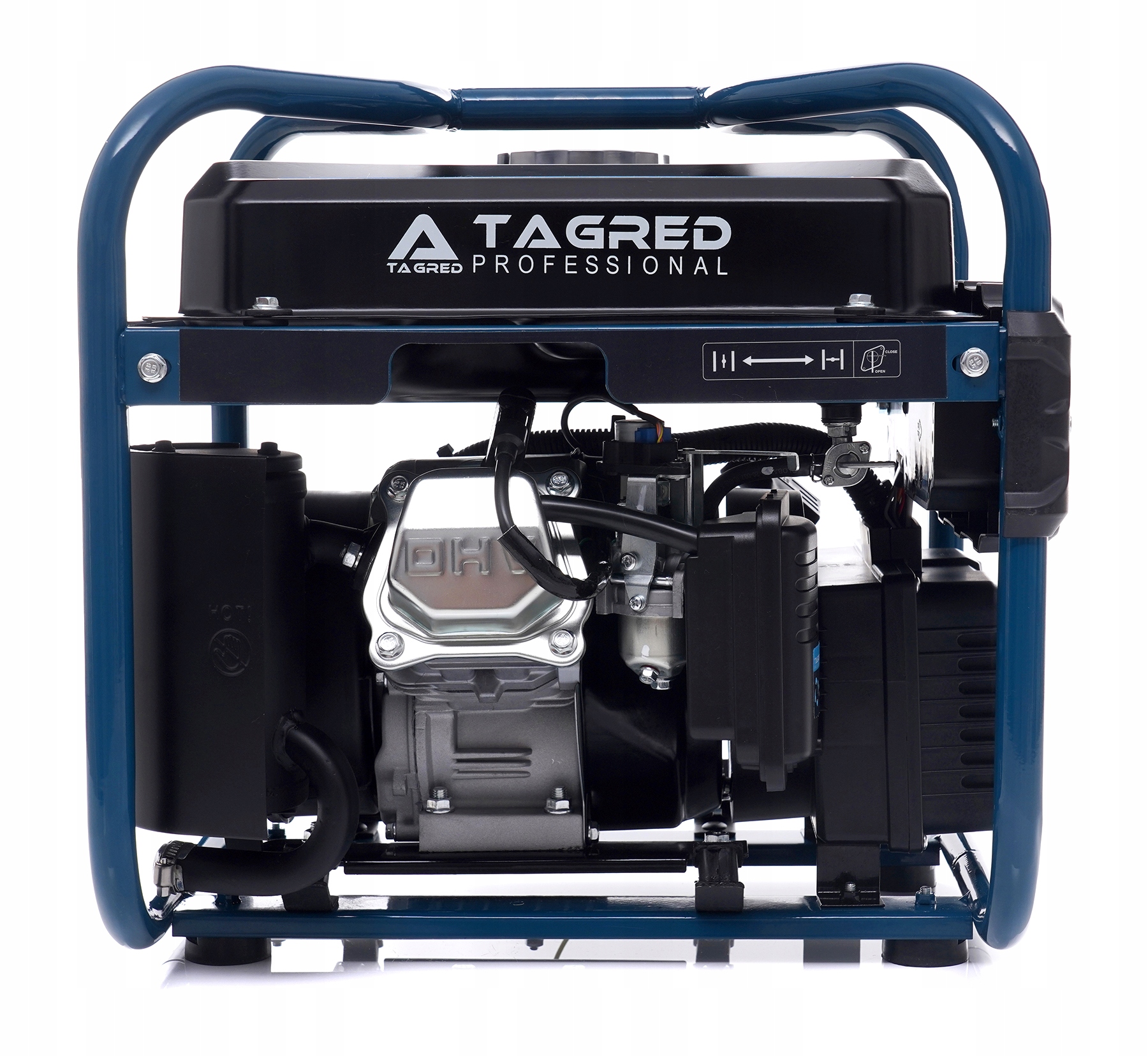 Agregat prądotwórczy przenośny jednofazowy Tagred 2500 W benzyna Maksymalna moc 2500 W
