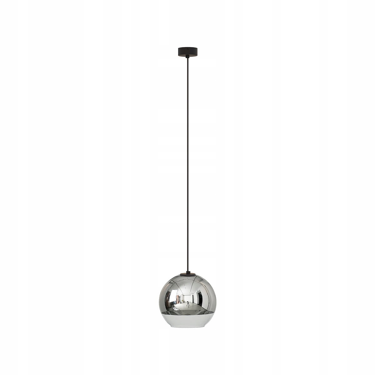 Závěsná lampa Nowodvorski Globe chrom sklo E27 60W nastavitelná