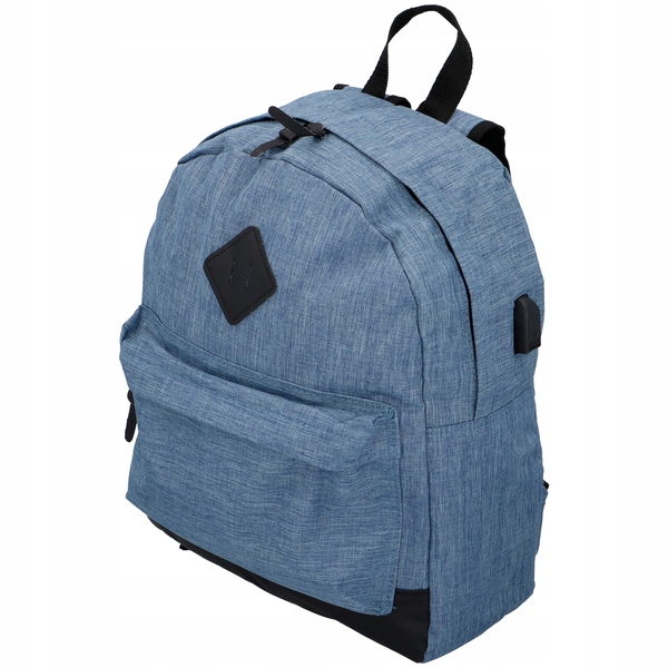 

Plecak miejski Active Sports port Usb Niebieski