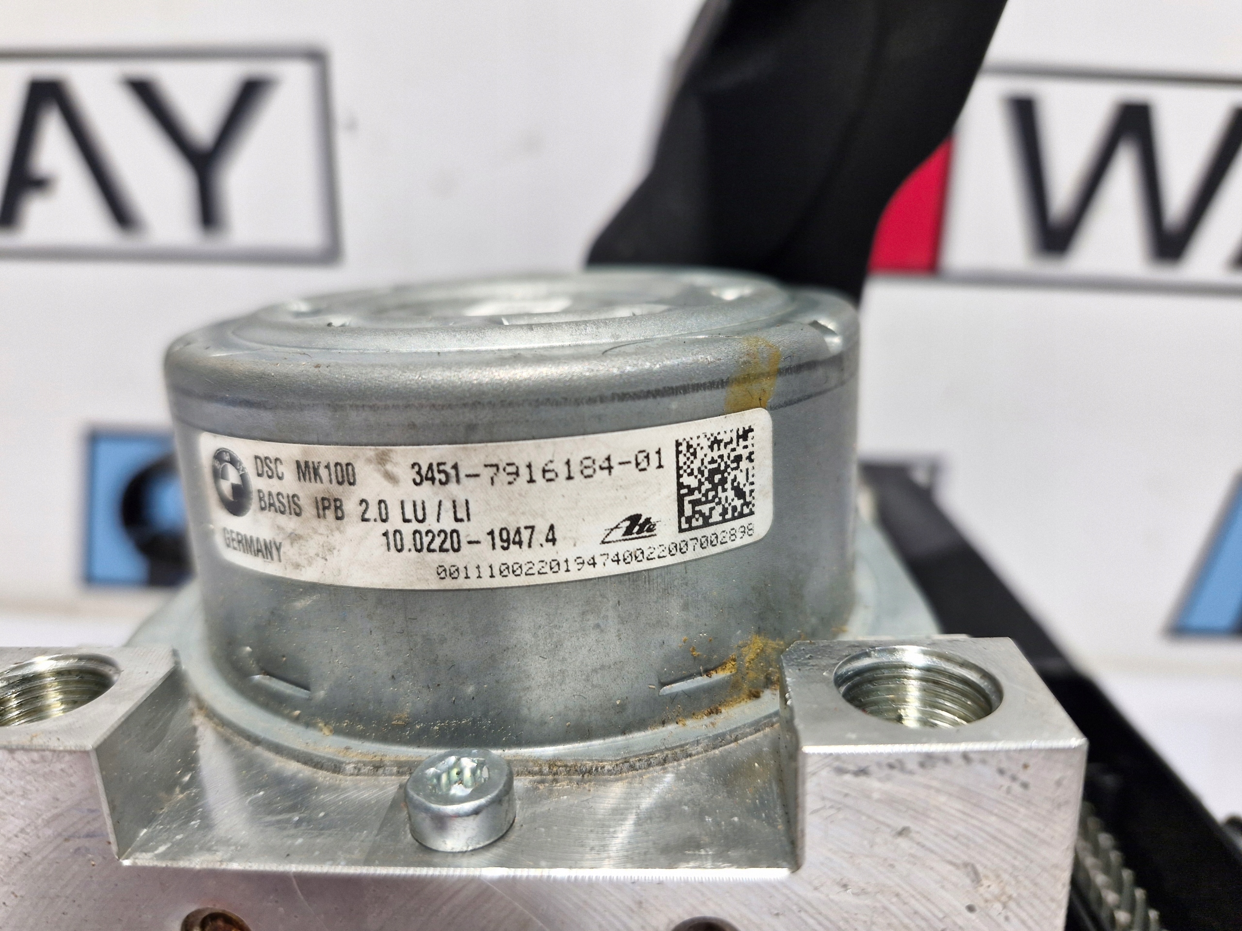 BMW X1 F48 LCI pump control unit ABS 7916184 7916185