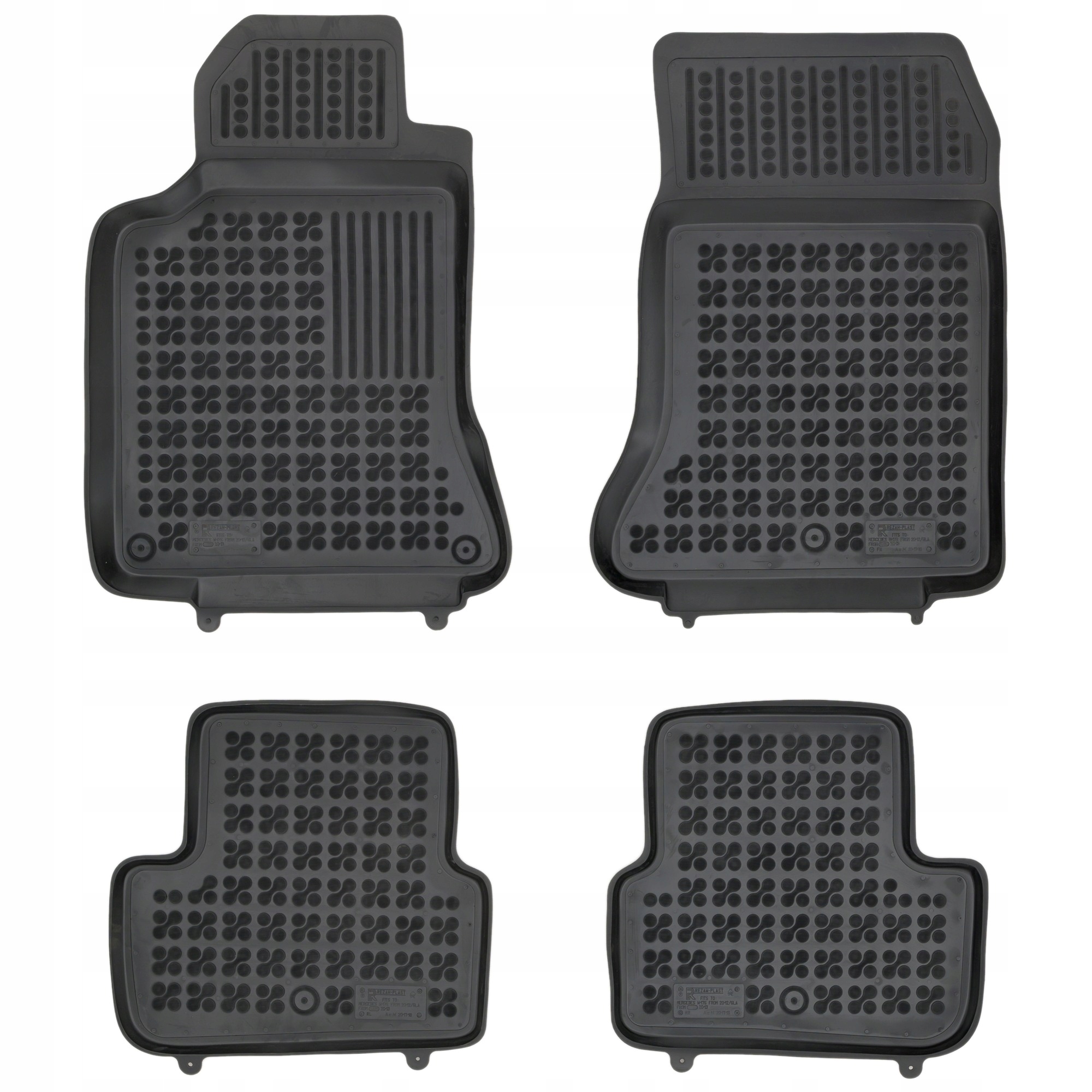 Gumové koberce Infiniti Q30 I 2015-2019 Hatchback, automatická převodovka